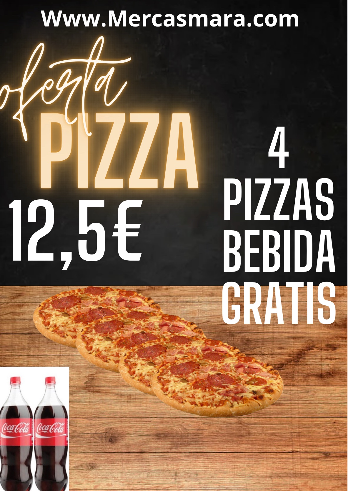 Oferta pizza/ عرض
