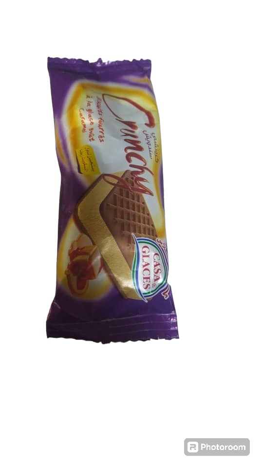 Helado gofre